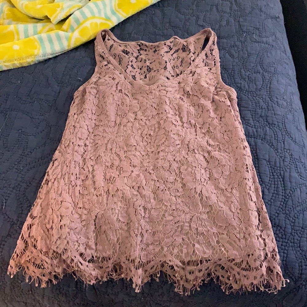 Purple Lace Tanktop